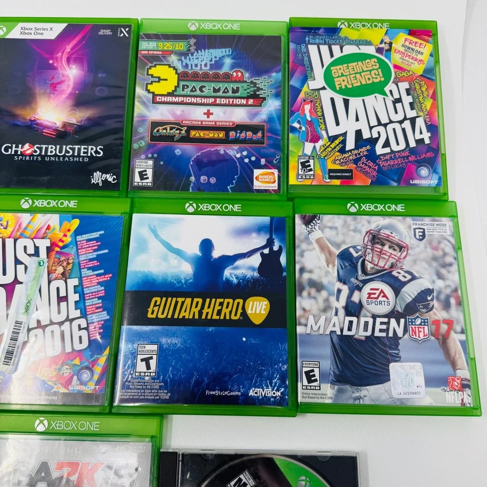 Xbox One Game Lot of 11 Minecraft Divinity Just Dance NBA 2K Madden Call of Duty